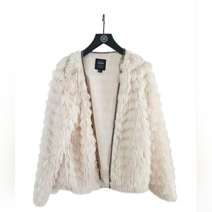 Cavalini creamy white jacket size XL